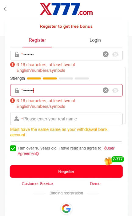 x777 game